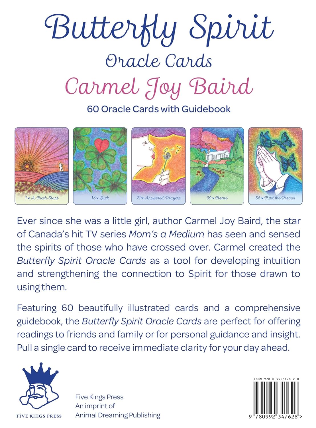 Butterfly Spirit Oracle Cards by Carmel Joy Baird Illustrated by Scott Alexander King