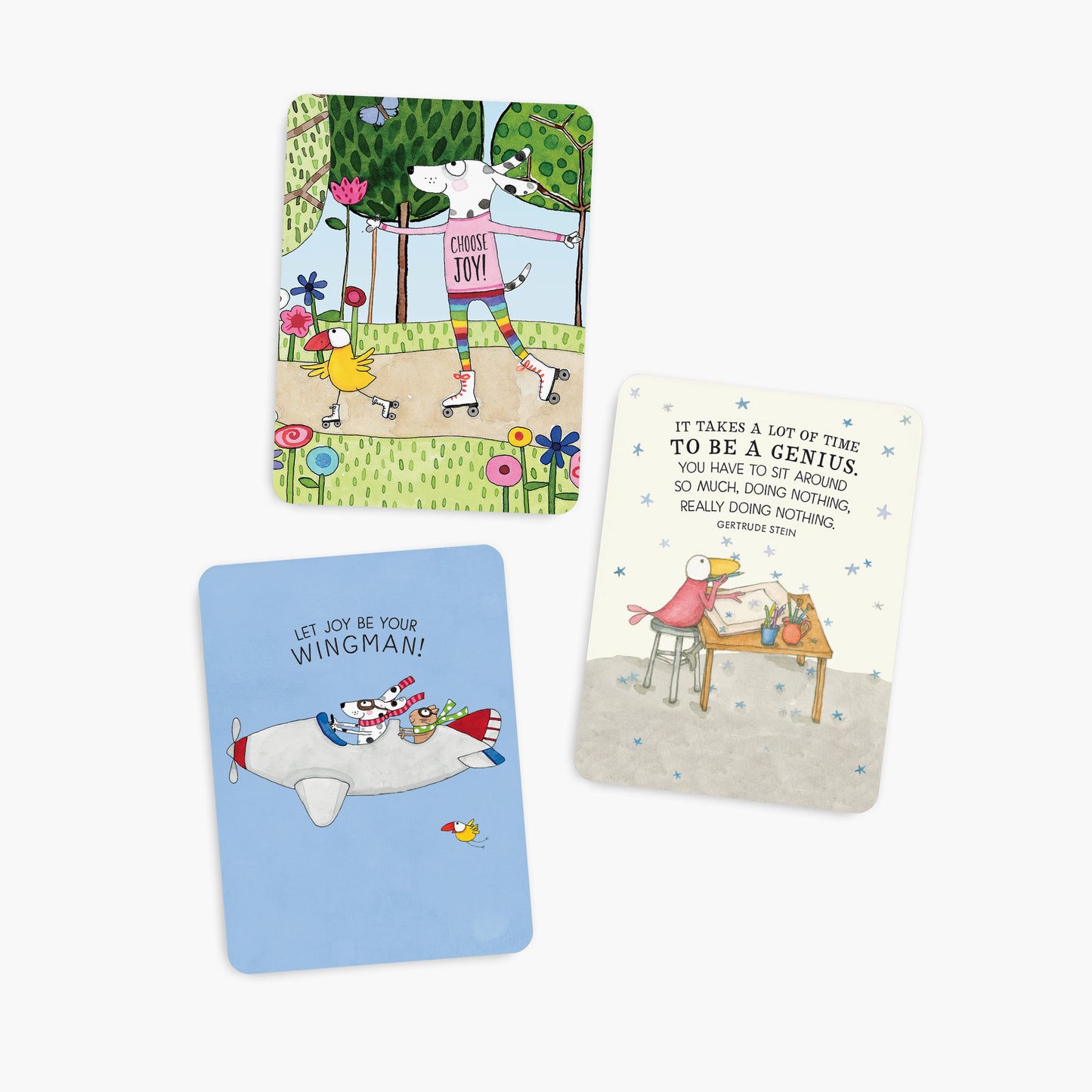 Joy - Twigseeds 24 affirmation cards + stand