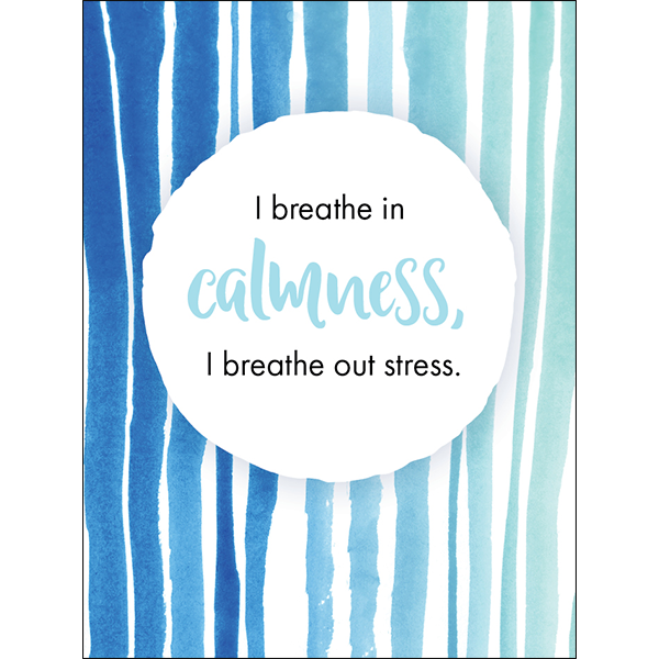Peace and Harmony - 24 affirmation cards + stand