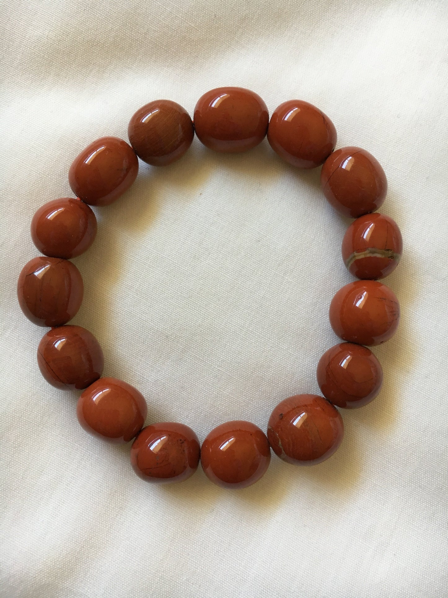 Crystal tumbled stone bracelets