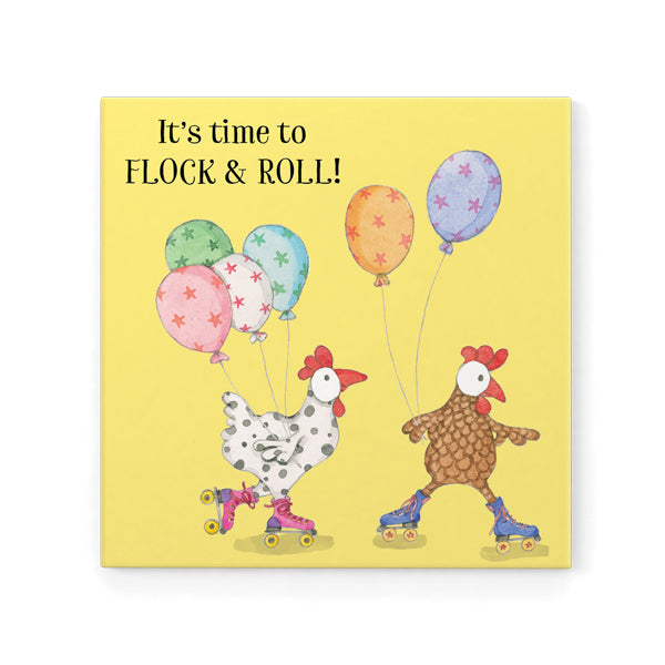 Twigseeds Magnet - It's time to flock and roll!
