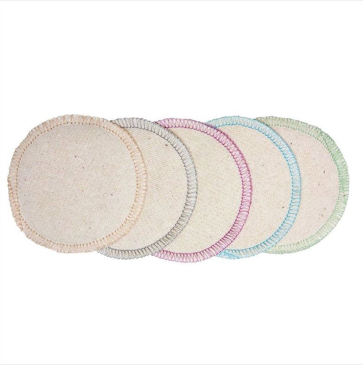 Reusable Hemp Makeup Rounds - Natural