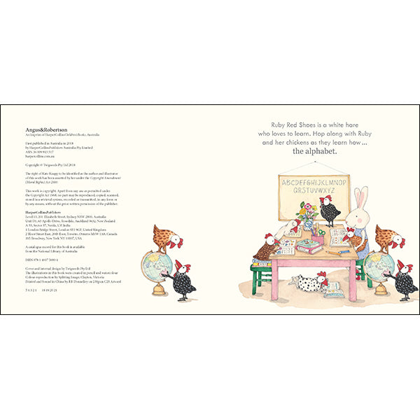 Ruby Red Shoes Alphabet Book by Kate Knapp