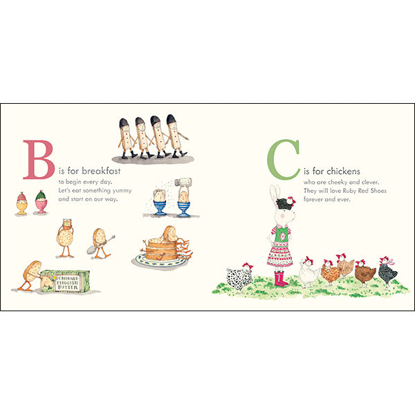 Ruby Red Shoes Alphabet Book by Kate Knapp