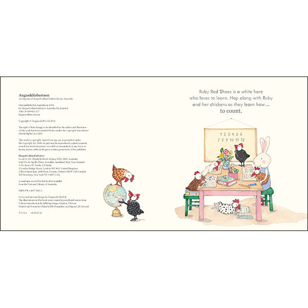 Ruby Red Shoes Counting Book by Kate Knapp