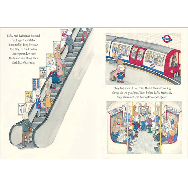 Ruby Red Shoes Goes to London by Kate Knapp