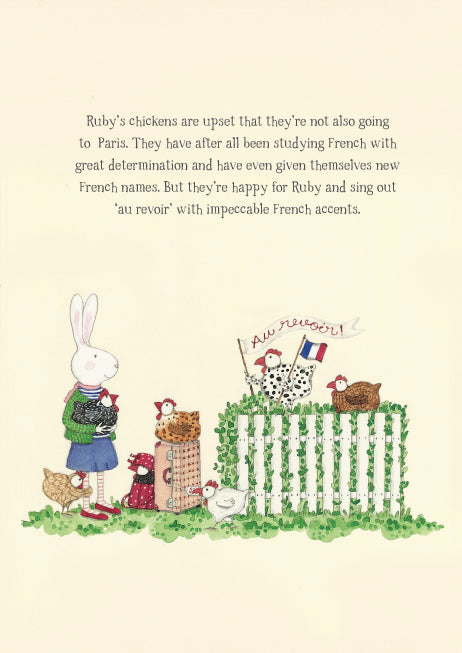 Ruby Red Shoes Goes to Paris by Kate Knapp