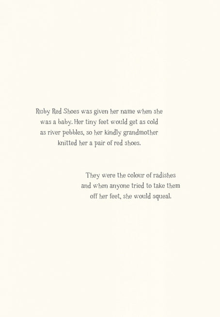 Ruby Red Shoes by Kate Knapp