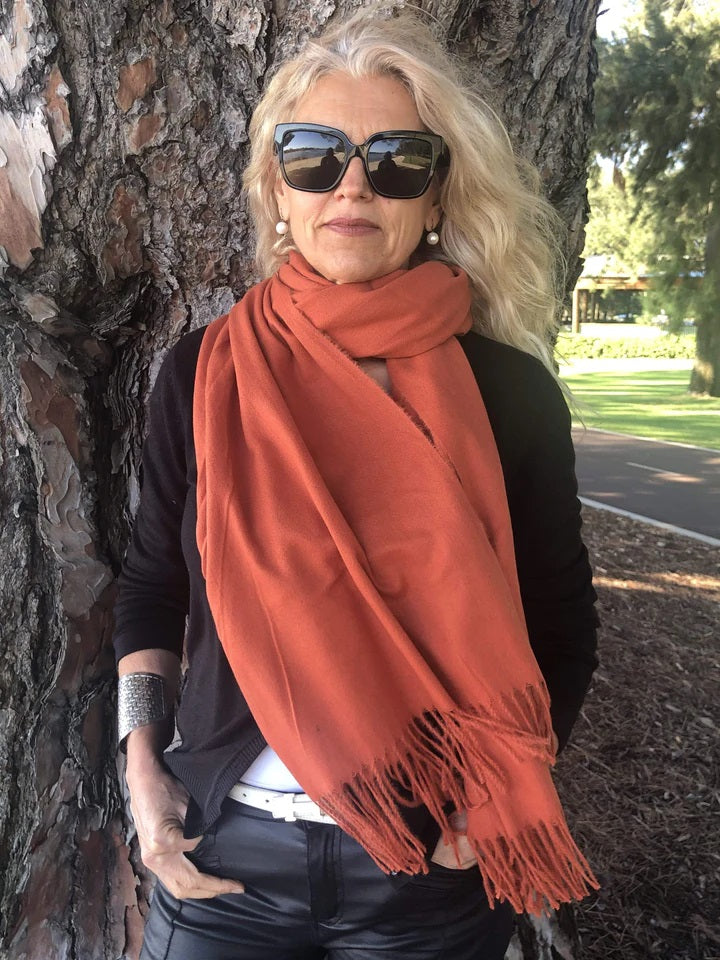 Pashmina shawl cashmere wool blend