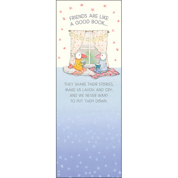 Twigseeds Bookmark: Friends are like a good book...