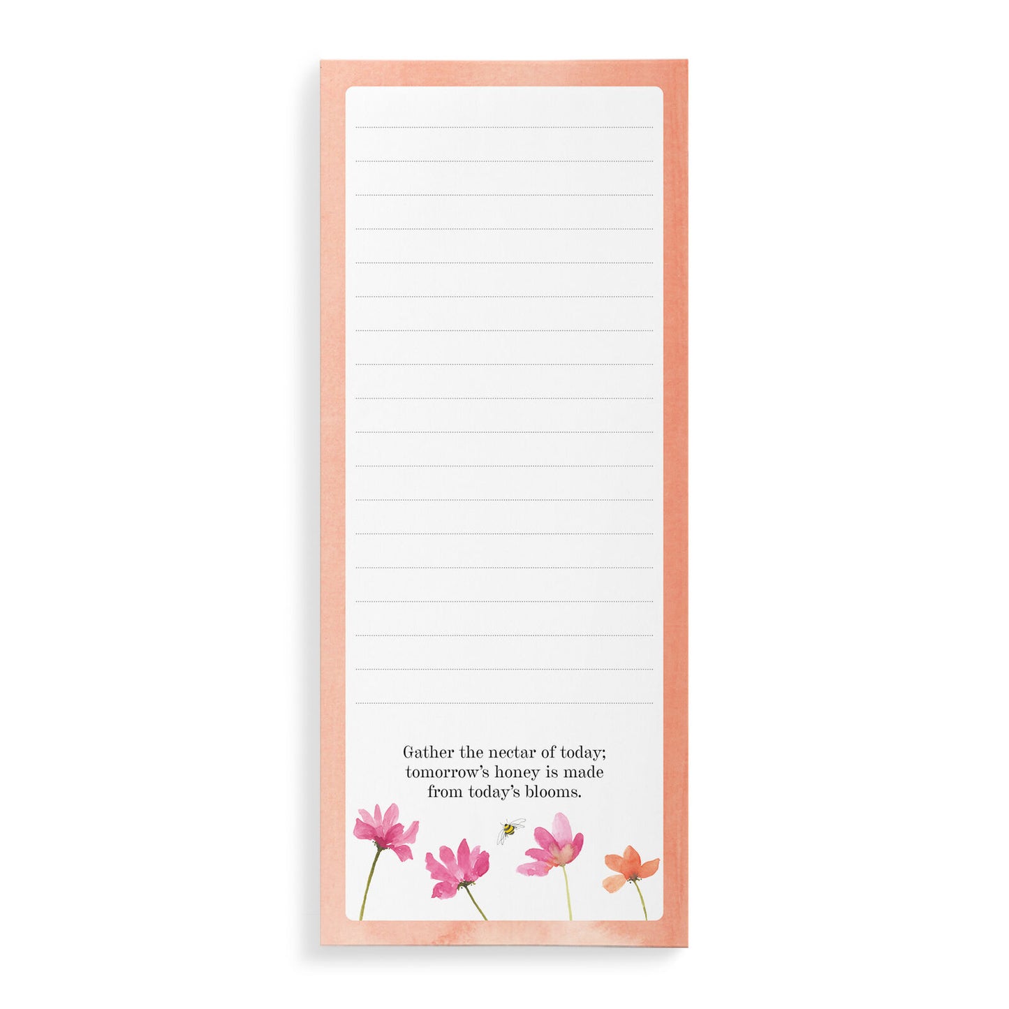 Bee List Notepad - Poppy