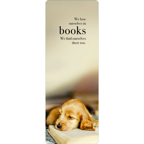 Bookmark: We lose ourselves in books