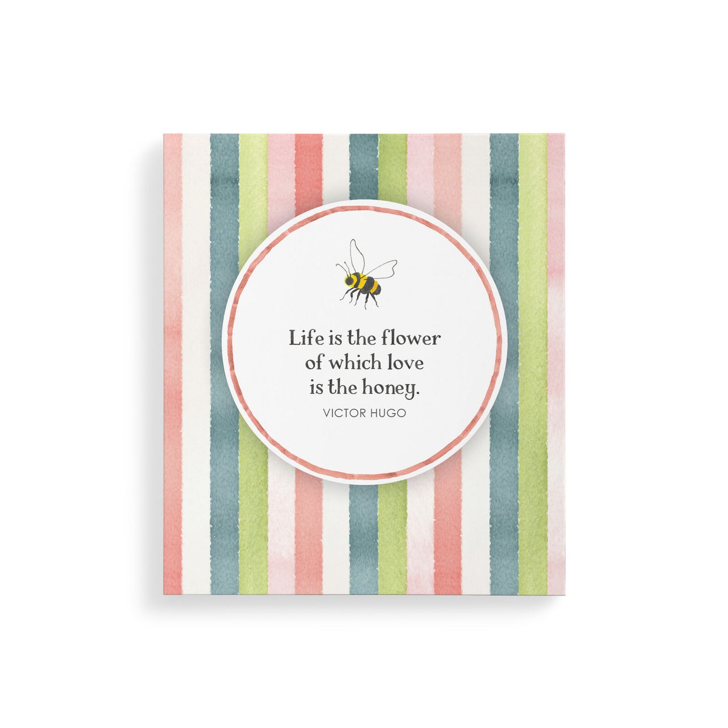 Bee Pocket Notepad - Stripes