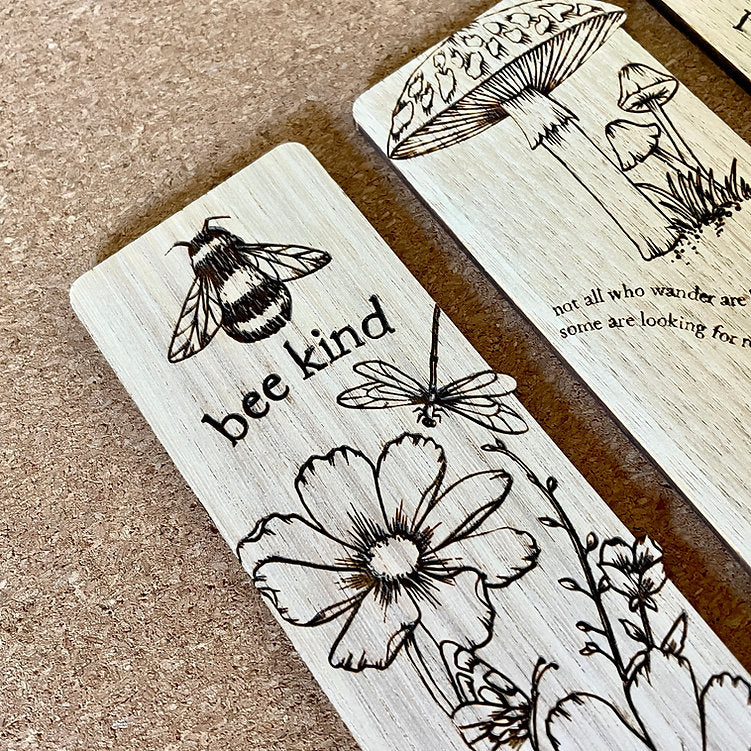 Wooden Bookmarks