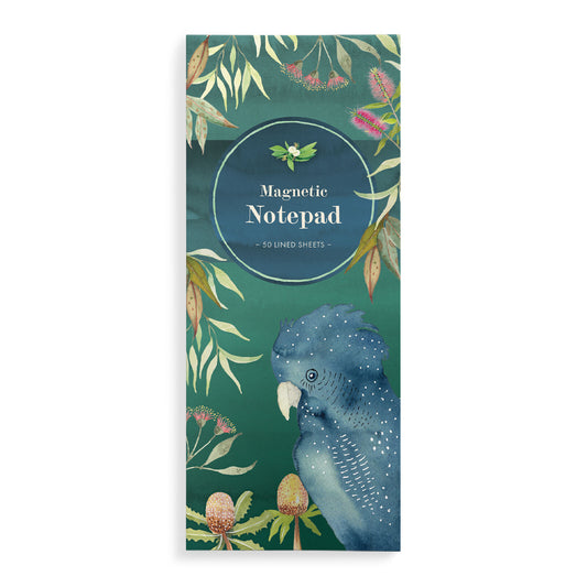Black Cockatoo List Notepad