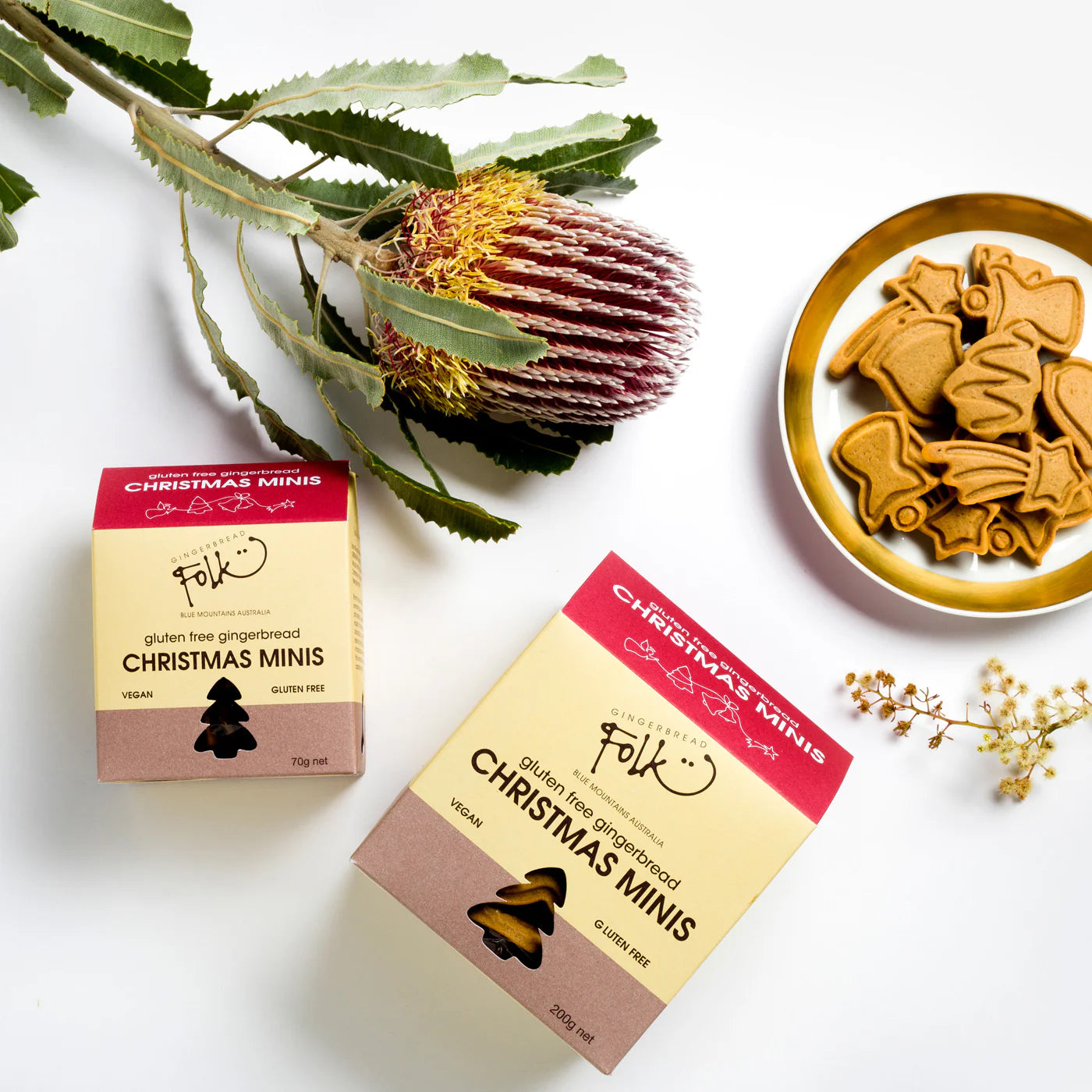 Gingerbread Folk Gluten Free Xmas Minis 200g