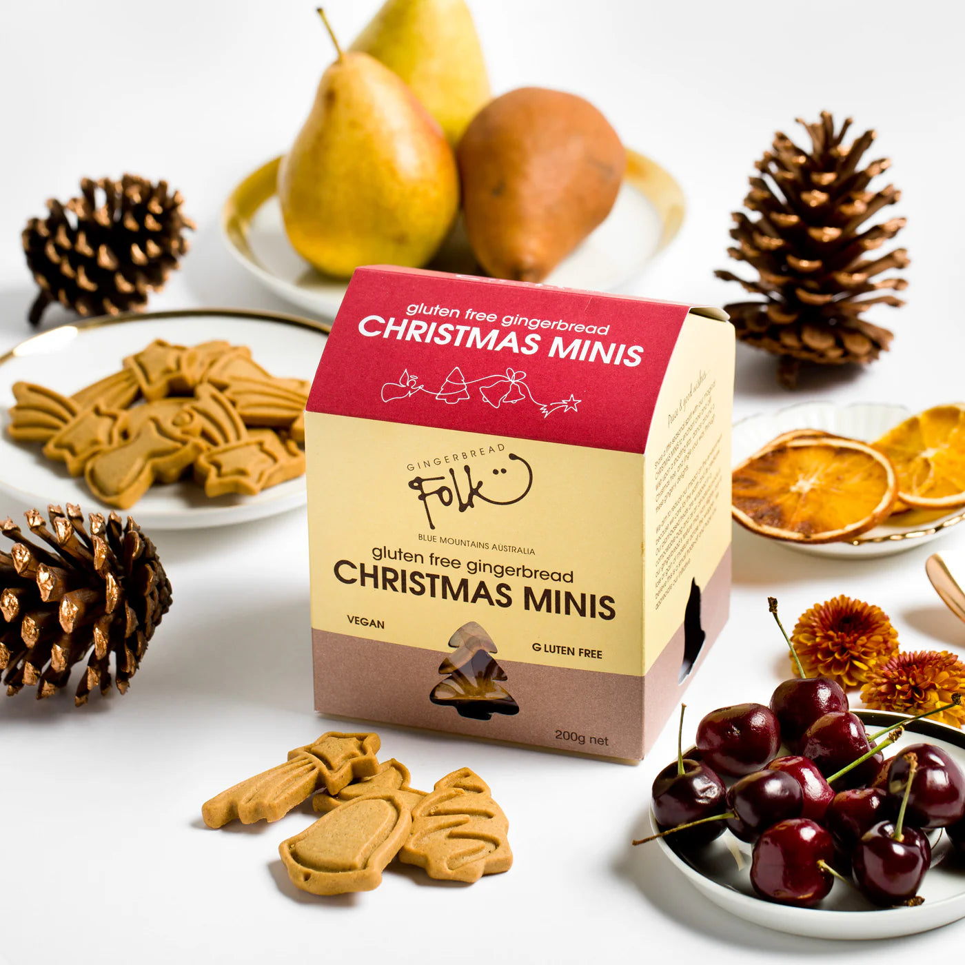 Gingerbread Folk Gluten Free Xmas Minis 200g