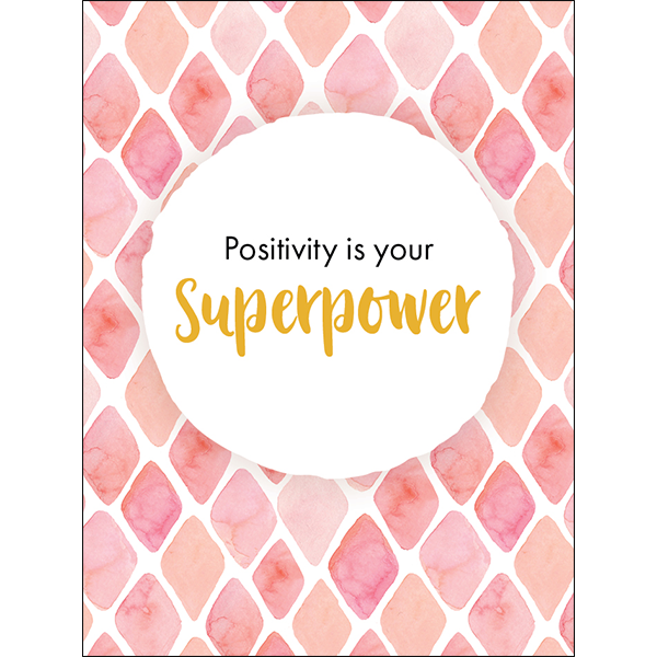 Positive and Powerful - 24 affirmation cards + stand