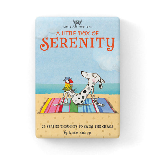 Serenity - Twigseeds 24 affirmation cards + stand