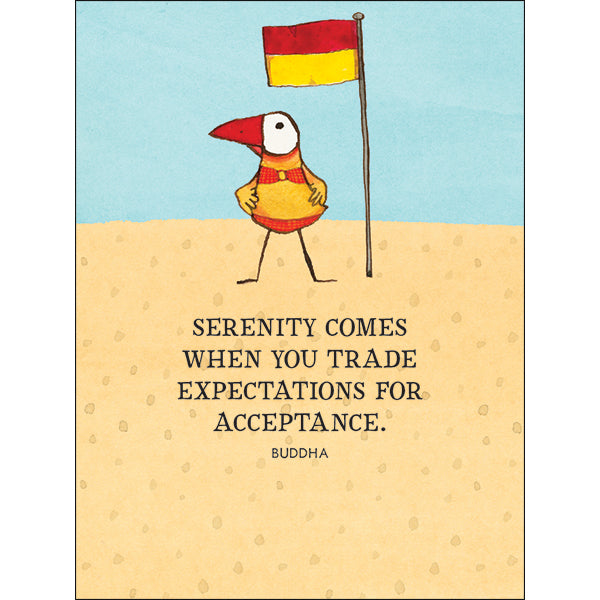 Serenity - Twigseeds 24 affirmation cards + stand