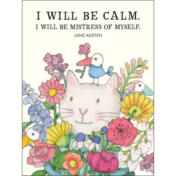 Serenity - Twigseeds 24 affirmation cards + stand