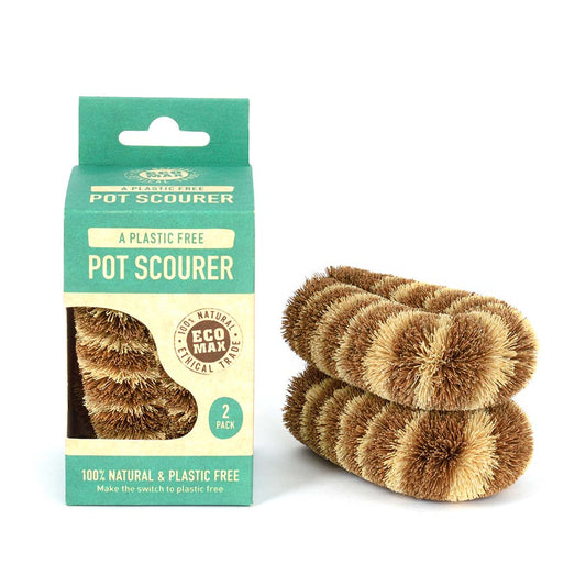 ECOMAX Premium Pot Scourer Twin Pack
