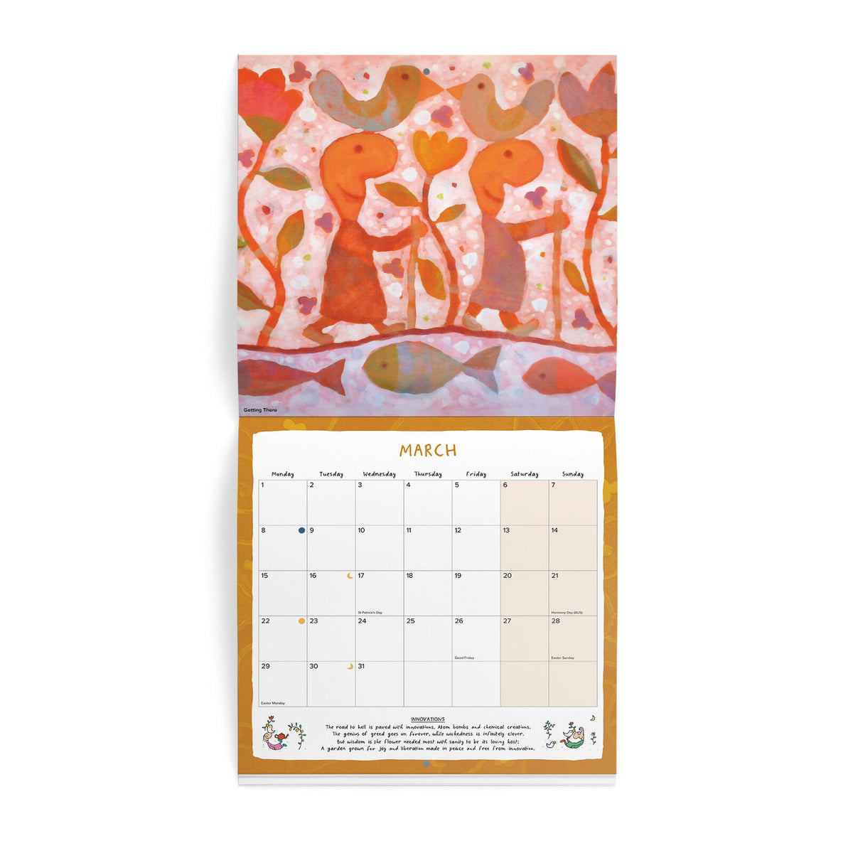 2027 Leunig Wall Calendar