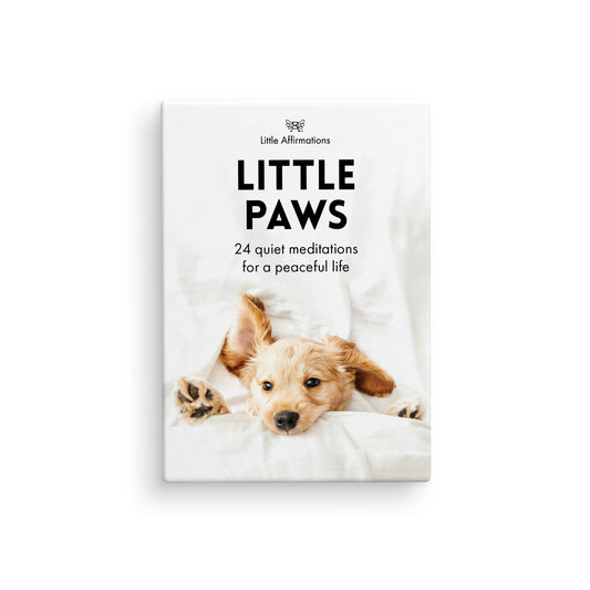 Little Paws - 24 little affirmation cards + stand