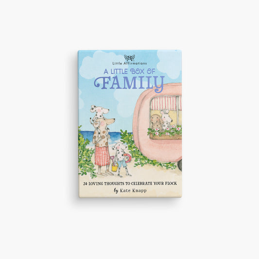 A Little Box of Family - Twigseeds 24 affirmation cards + stand