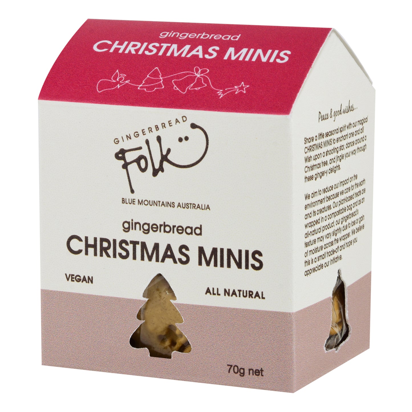 Gingerbread Folk Gluten Free Xmas Minis 200g