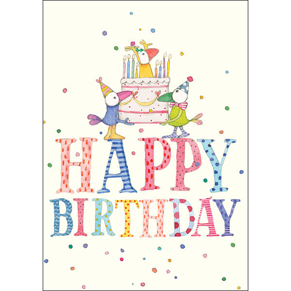 Happy Birthday - Twigseeds Mini Card