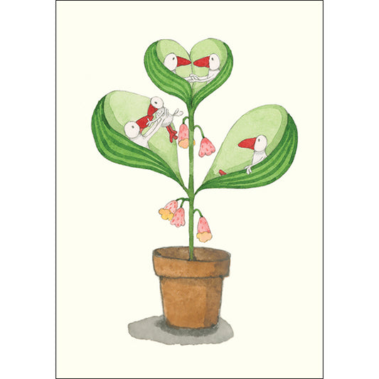 Cactus illustration - Twigseeds Mini Card