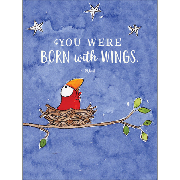 A Box of Birds - Twigseeds 24 affirmation cards + stand