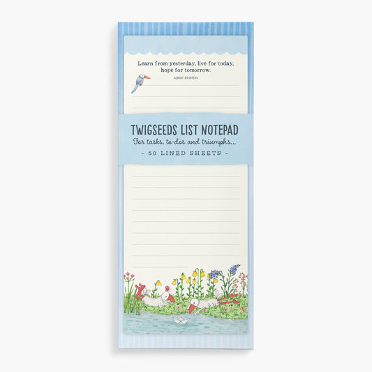 Twigseeds List Notepad - Seagulls