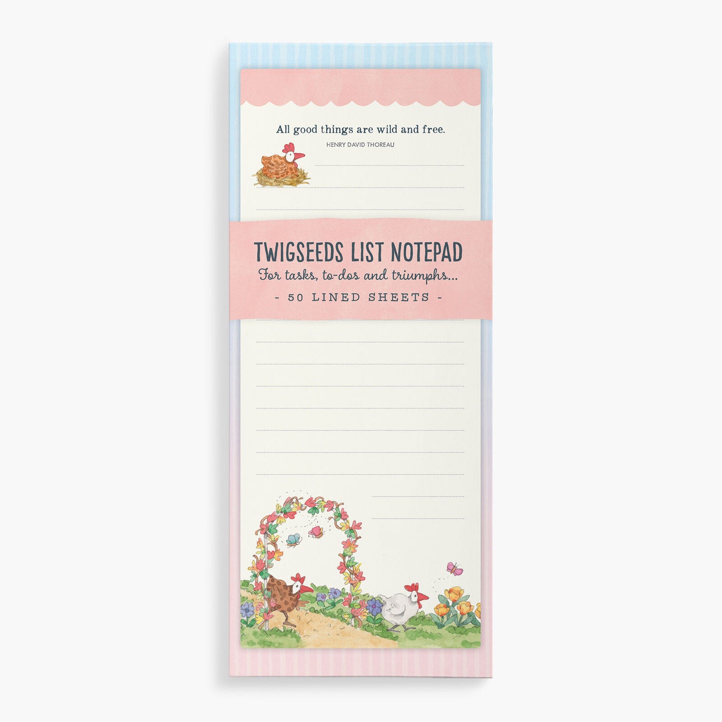 Twigseeds List Notepad - Chickens