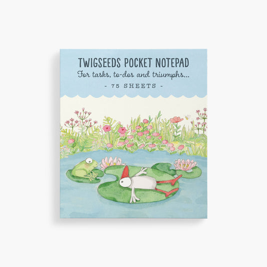 Twigseeds Pocket Notepad - Lily Pad