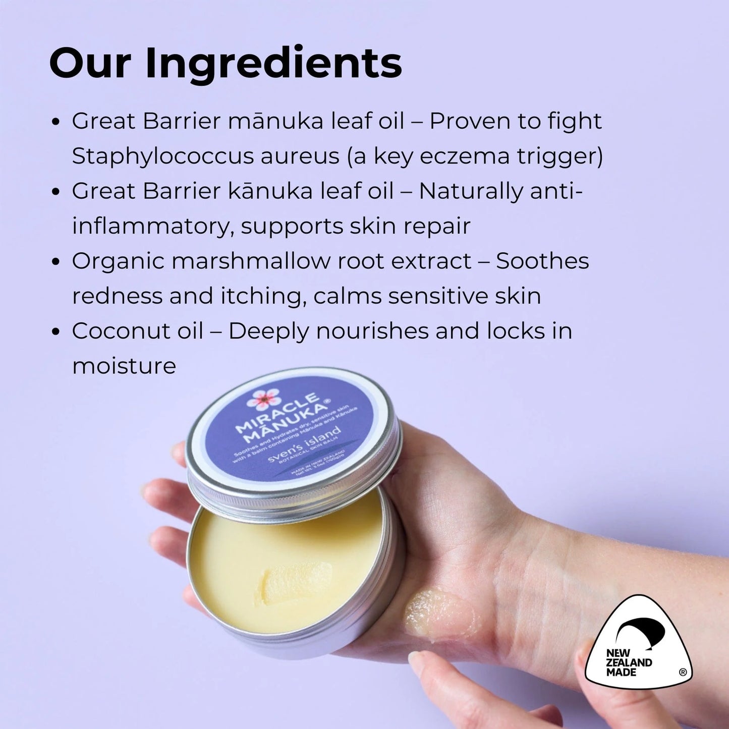 Sven's Island Miracle Manuka Skin Repair Ointment